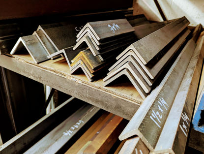 Picture of Galvanized Steel Angles
